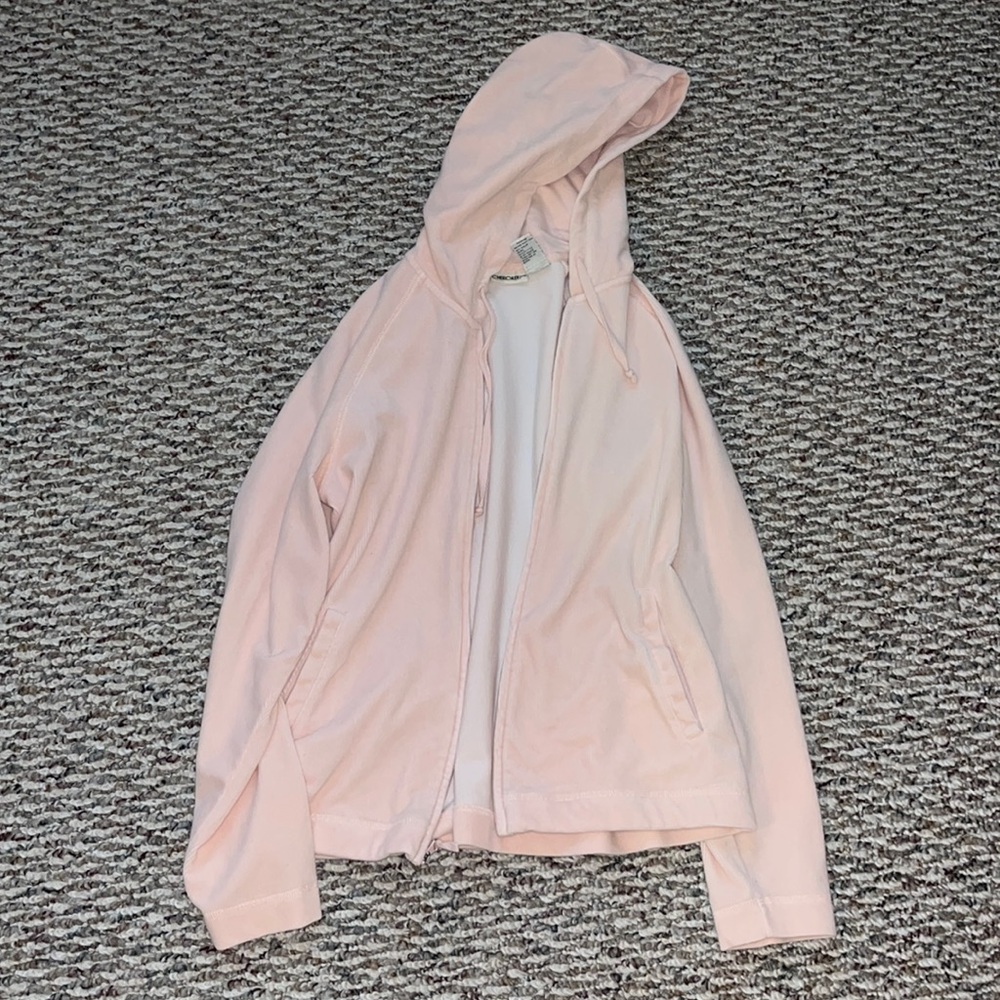 Cherokee Light Pink Hoodie Zip Up Jacket